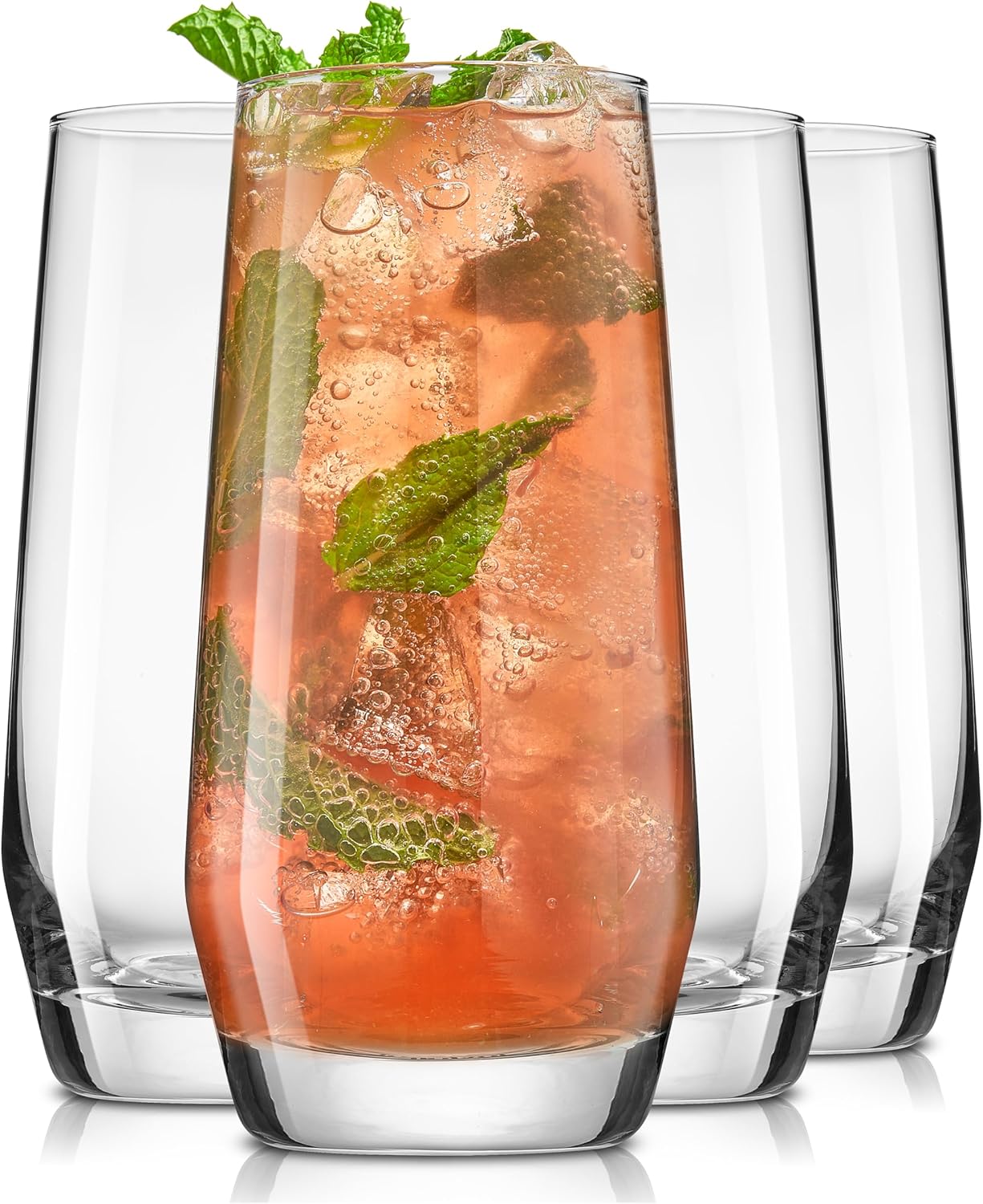 18.5 oz Highball Glasses, 4pc  - Highball Glass Set recension och pris