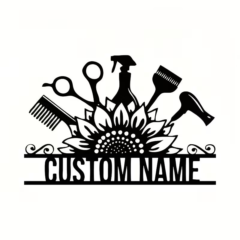Custom Hair Stylist metal Name - Home Barber recension och pris