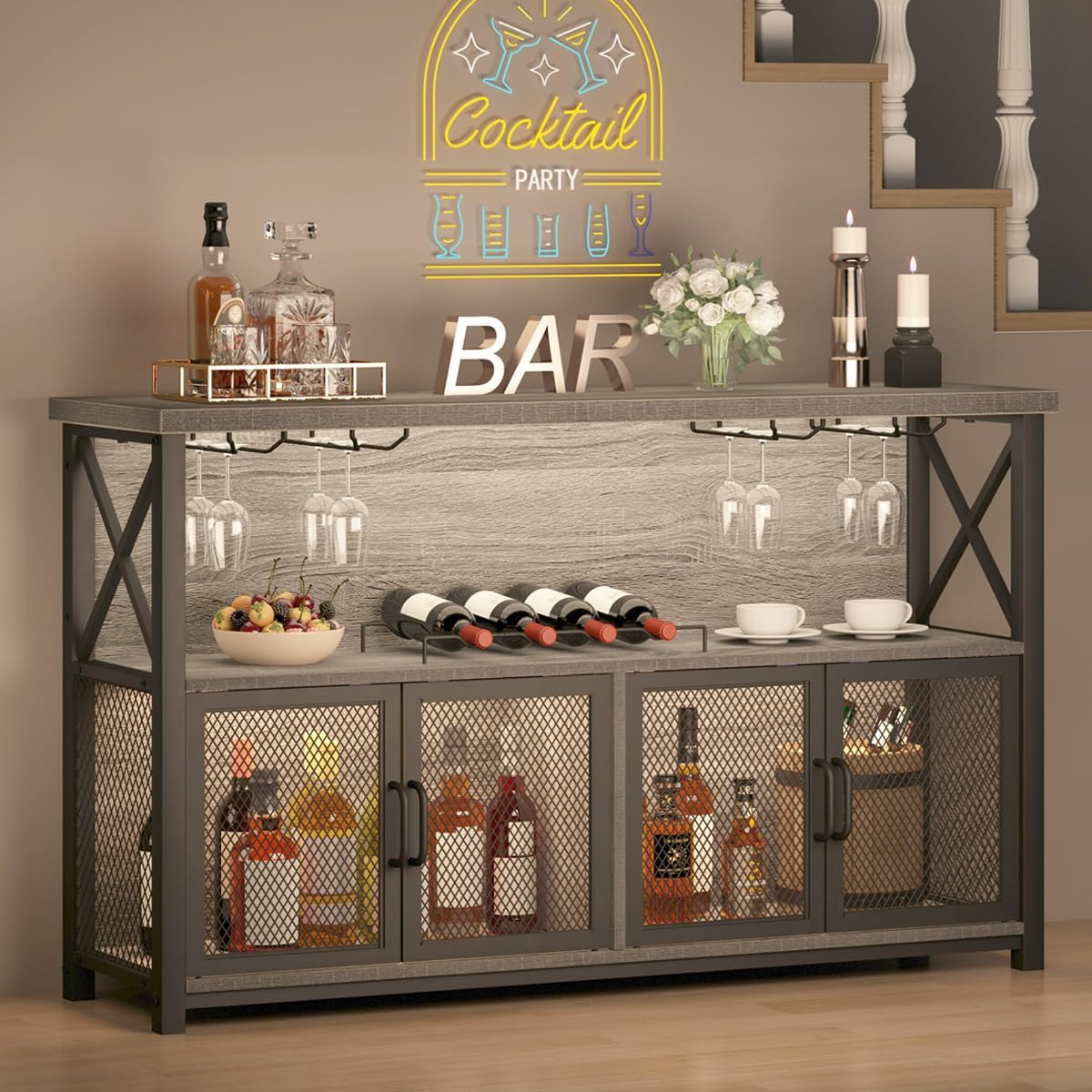 Liquor Home Bar Cabinet, Indus - Home Bar And Cabinet recension och pris