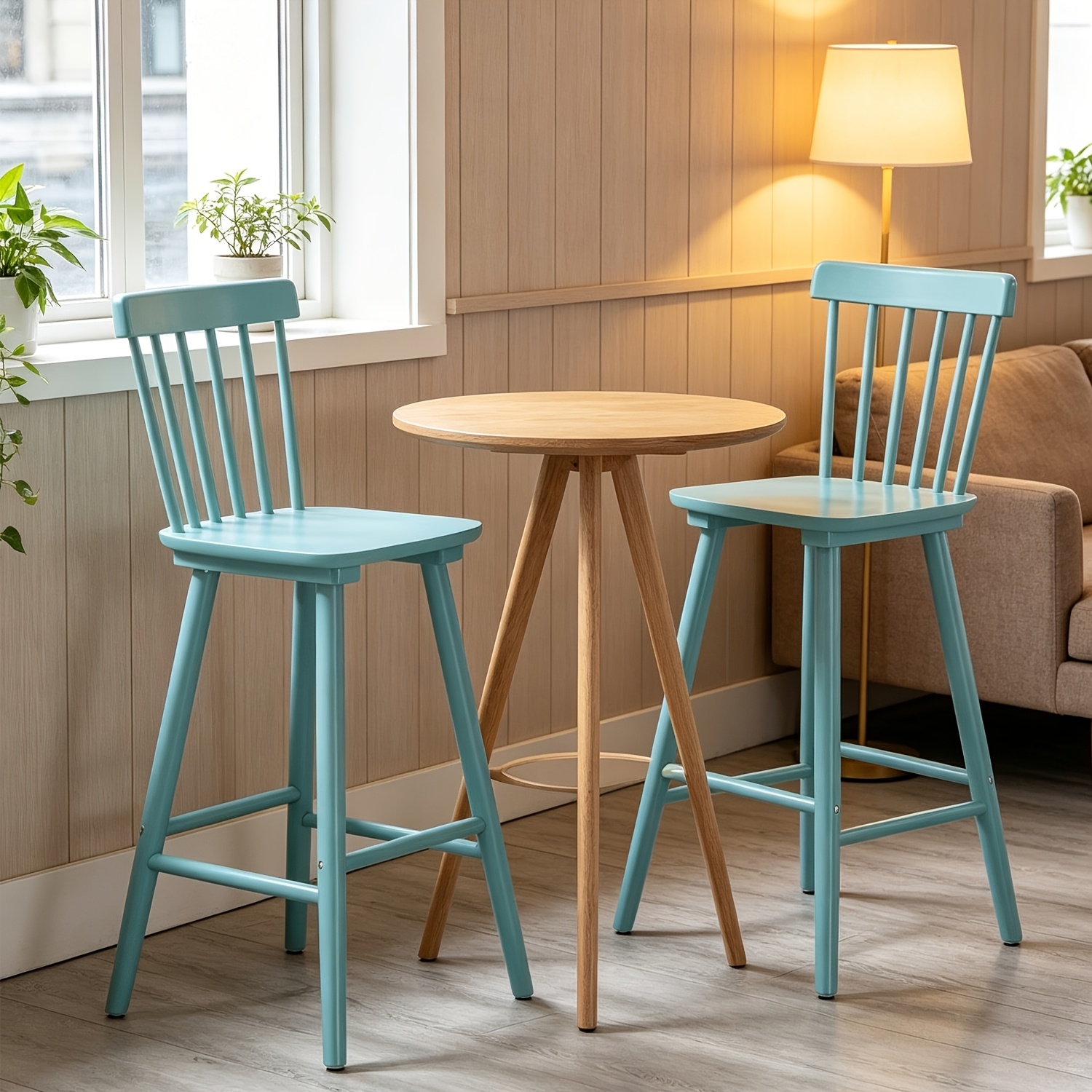 Bar Stools Set of 2, 26 Inch C - Home Bar And Counter recension och pris