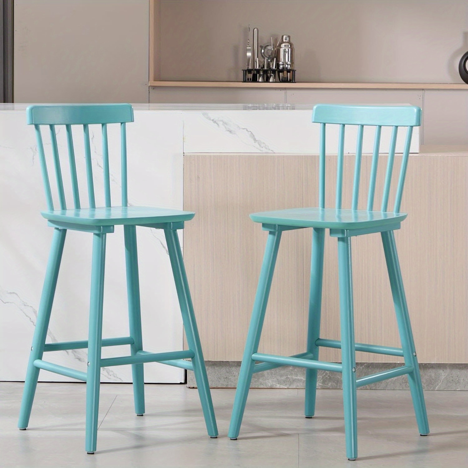 Bar Stools Set of 2, 26 Inch C - Home Bar And Counter recension och pris