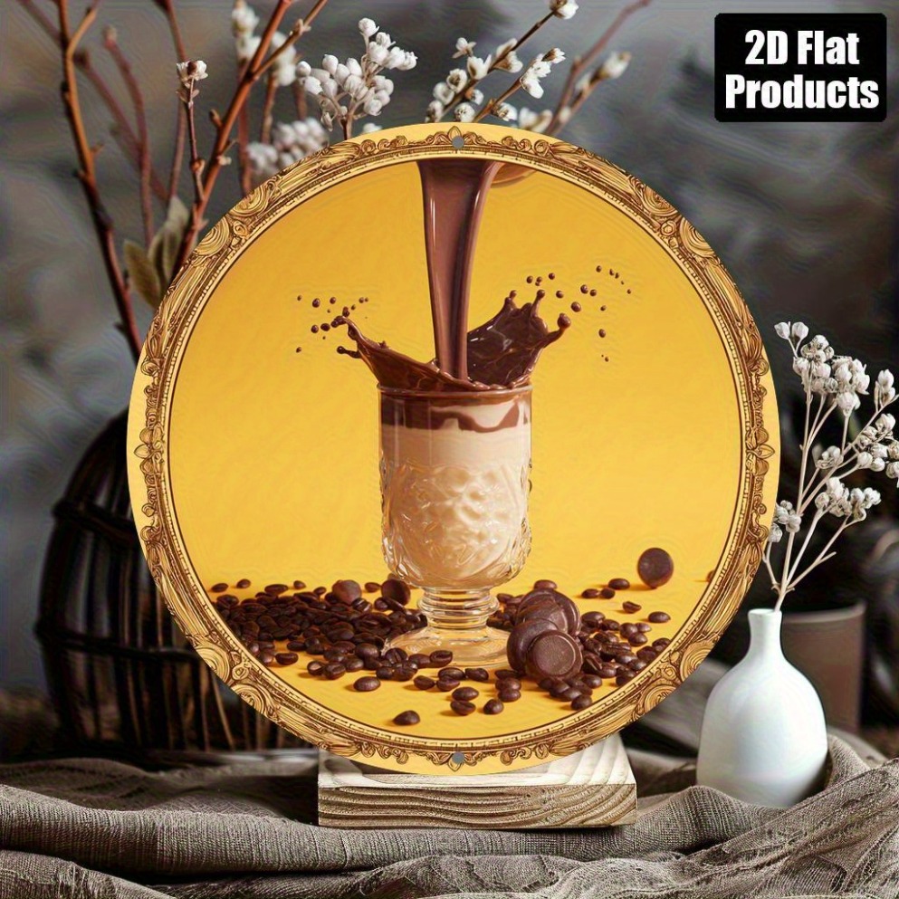 Vintage Coffee Bean Metal Sign - Home Bar And Coffee recension och pris