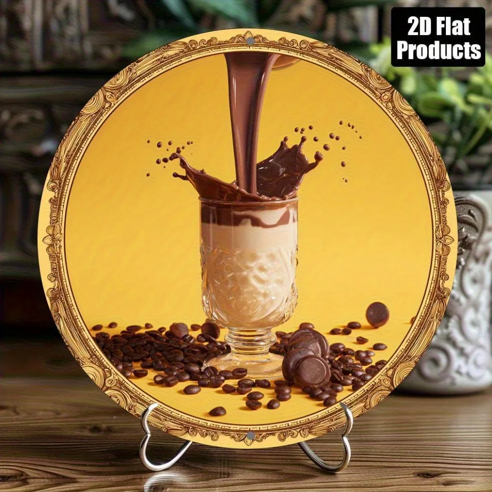 Vintage Coffee Bean Metal Sign - Home Bar And Coffee recension och pris