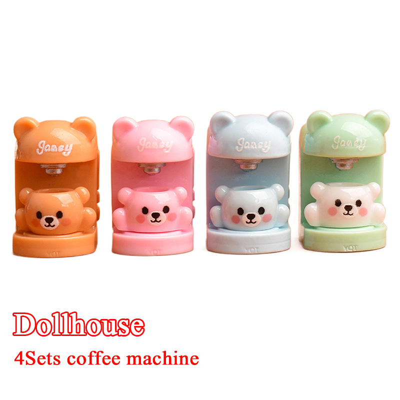 4Set Resin Dollhouse Miniature - Home Barista recension och pris