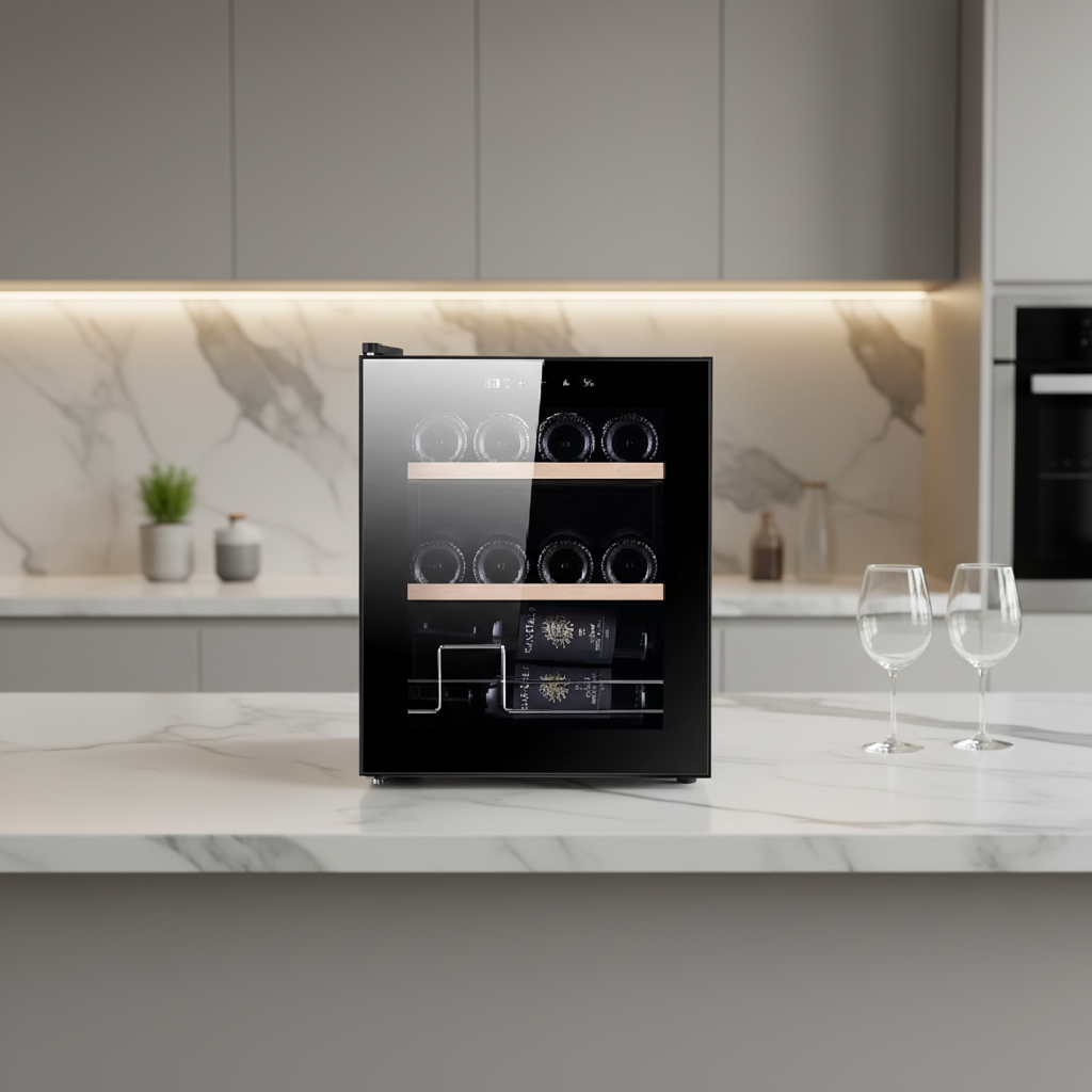 Mini bar Cooler Fridge Red Win - Home Bar And Cabinet recension och pris
