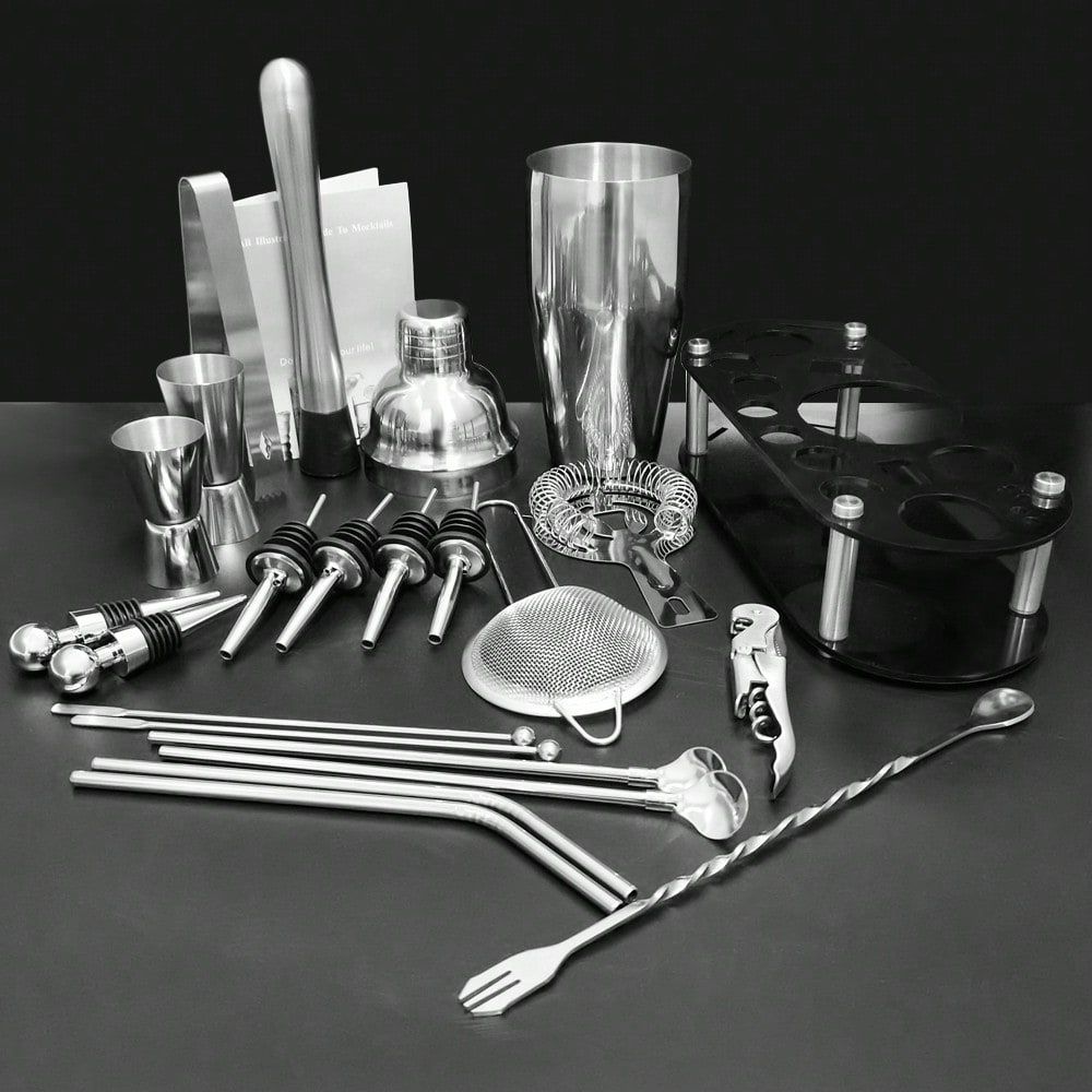 22 Pieces Cocktail Shaker Set, - Boston Shaker Set recension och pris