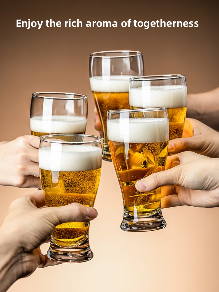 Thickened Crystal Beer Glasses - Home Bar Set recension och pris