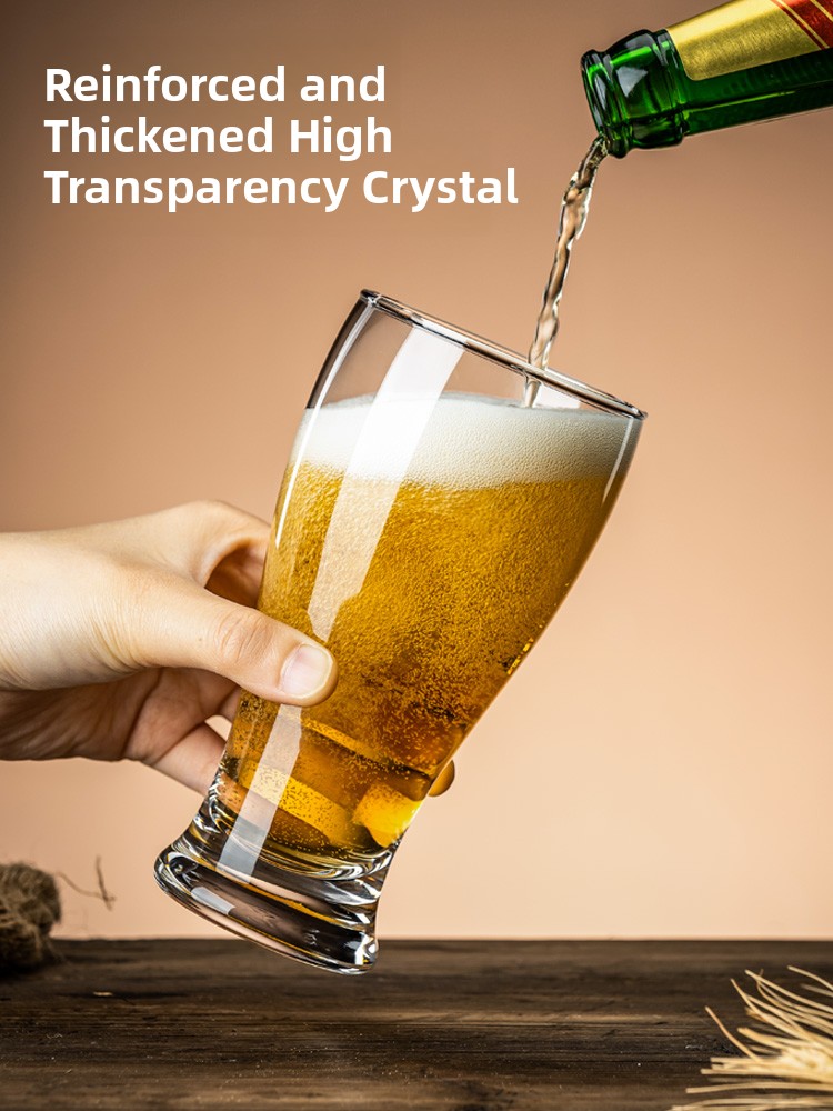 Thickened Crystal Beer Glasses - Home Bar Set recension och pris