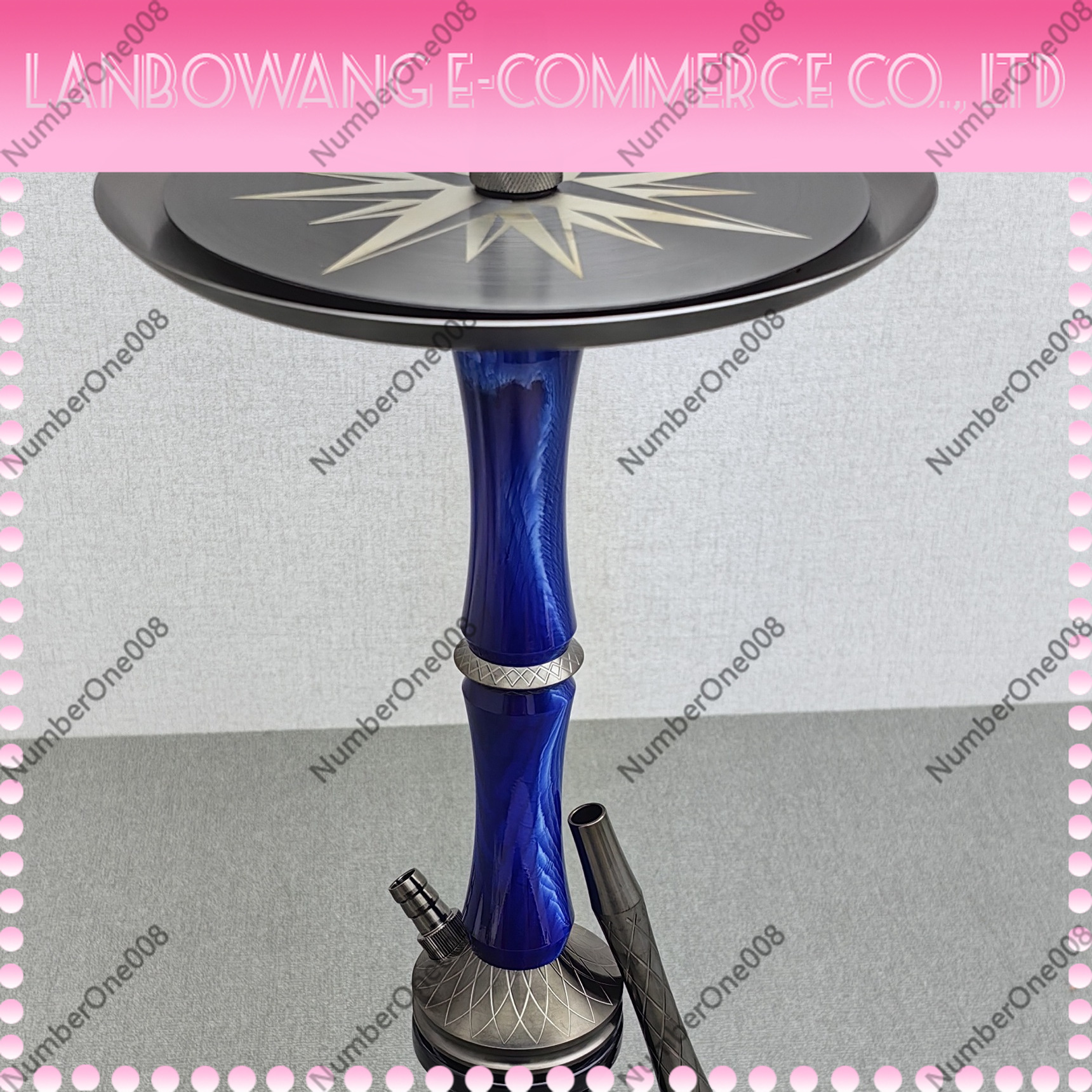 Stainless Steel Hookah Set Pea - Home Bar Lounge recension och pris
