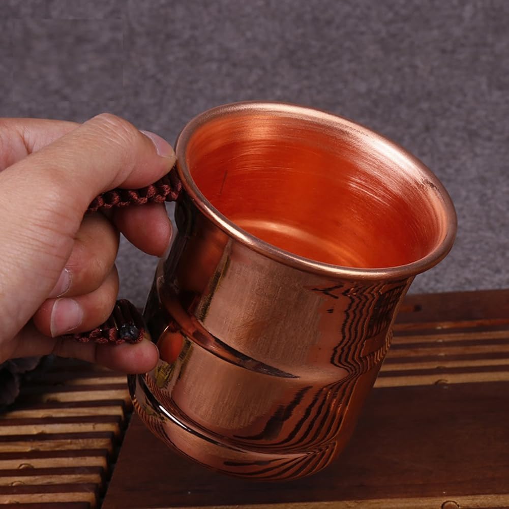 400ml Pure Copper Beer Mug wit - Mule Copper Mug recension och pris