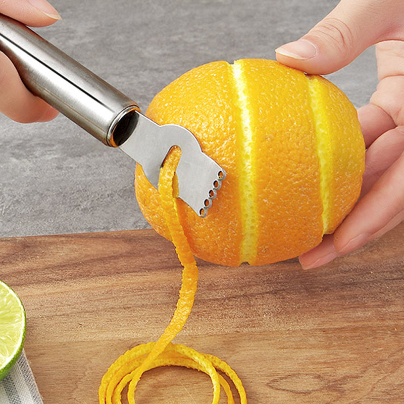 Orange Citrus Fruit Grater Pee - Peeler Channel Knife recension och pris