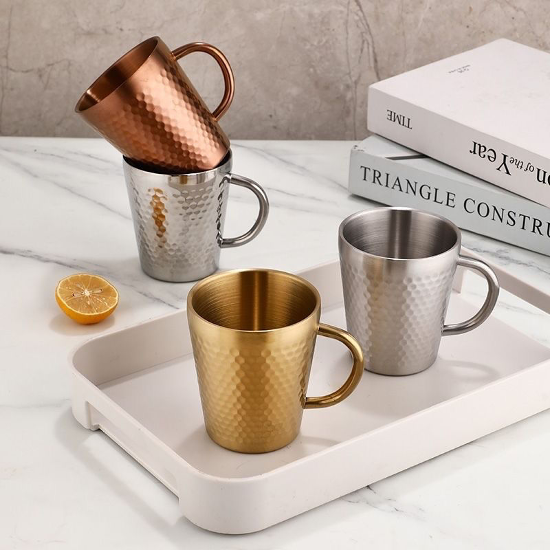 New Double Wall Steel Coffee C - Mule Copper Mug recension och pris