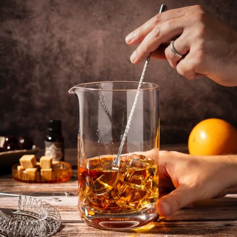 Cocktail Mixing Glass, Old Fas - Home Bar Set recension och pris