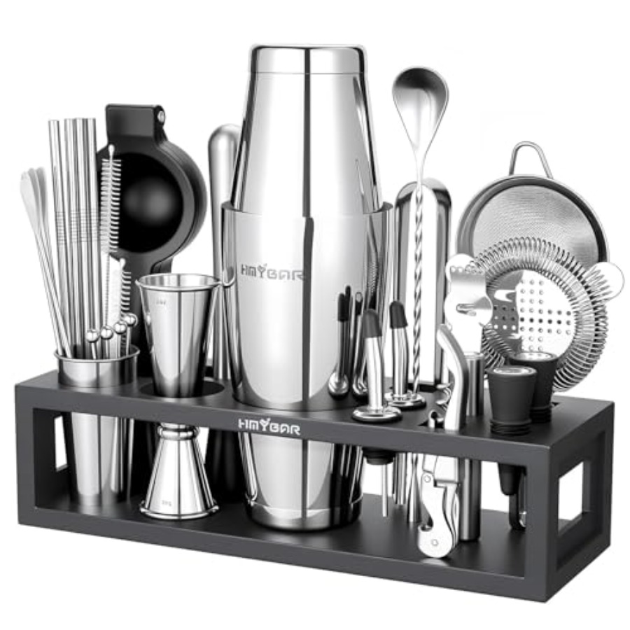 ® Bartender Kit with Bamboo St - Boston Shaker Set recension och pris